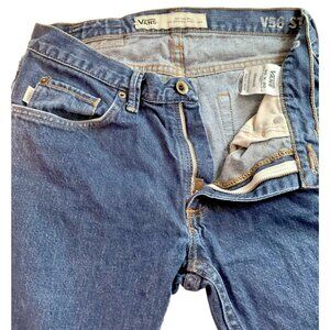 Vans Jeans Mens 30X30 Blue Mid Wash Denim‎ V56 Standard Straight Leg 5 Pocket